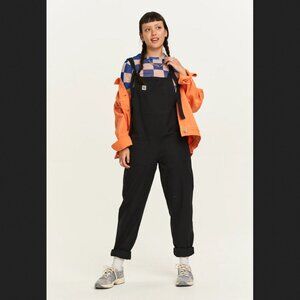 Lucy & Yak Black Cotton Dungarees